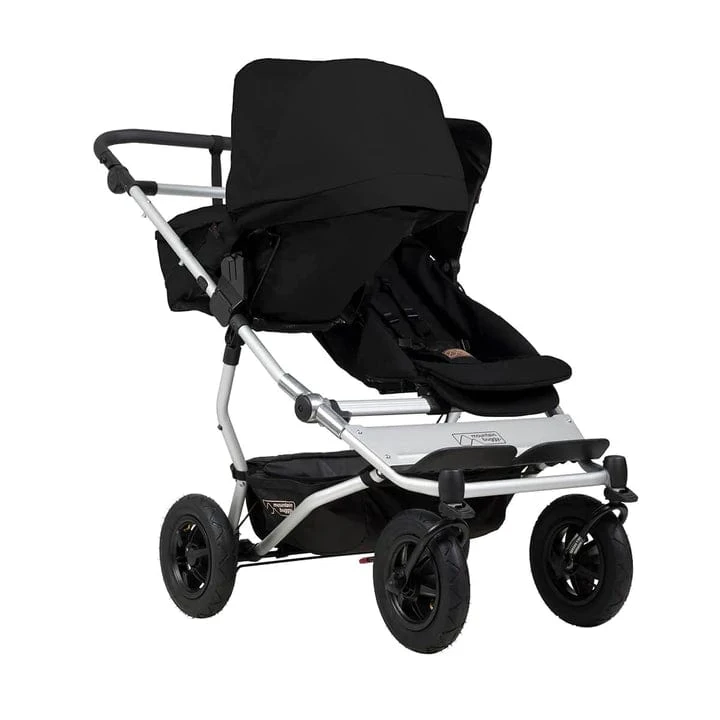 Mountain Buggy Duet With Carrycot Plus - Black 4 Mountain Buggy Duet With Carrycot Plus - Black - Image 2