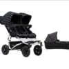 Mountain Buggy Duet With Carrycot Plus - Grid 2 Mountain Buggy Duet With Carrycot Plus - Grid -Baby Products Store mountain buggy prams pushchairs mountain buggy duet with carrycot plus grid 9420015761764 30083925016712