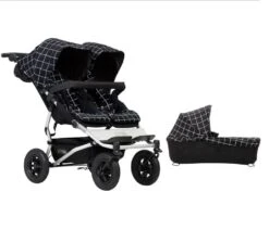 Mountain Buggy Duet With Carrycot Plus - Grid