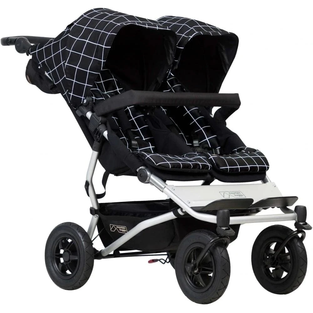 Mountain Buggy Duet With Carrycot Plus - Grid 6 Mountain Buggy Duet With Carrycot Plus - Grid - Image 4