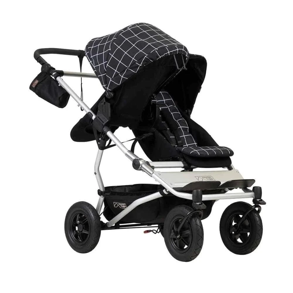 Mountain Buggy Duet With Carrycot Plus - Grid 5 Mountain Buggy Duet With Carrycot Plus - Grid - Image 3