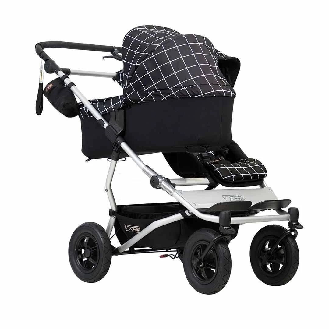 Mountain Buggy Duet With Carrycot Plus - Grid 4 Mountain Buggy Duet With Carrycot Plus - Grid - Image 2