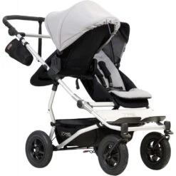 Mountain Buggy Duet With Carrycot Plus - Silver 9 Mountain Buggy Duet With Carrycot Plus - Silver -Baby Products Store mountain buggy prams pushchairs mountain buggy duet with carrycot plus silver 9420015761863 mountain buggy duet all terrain double buggy silver 30083971481736