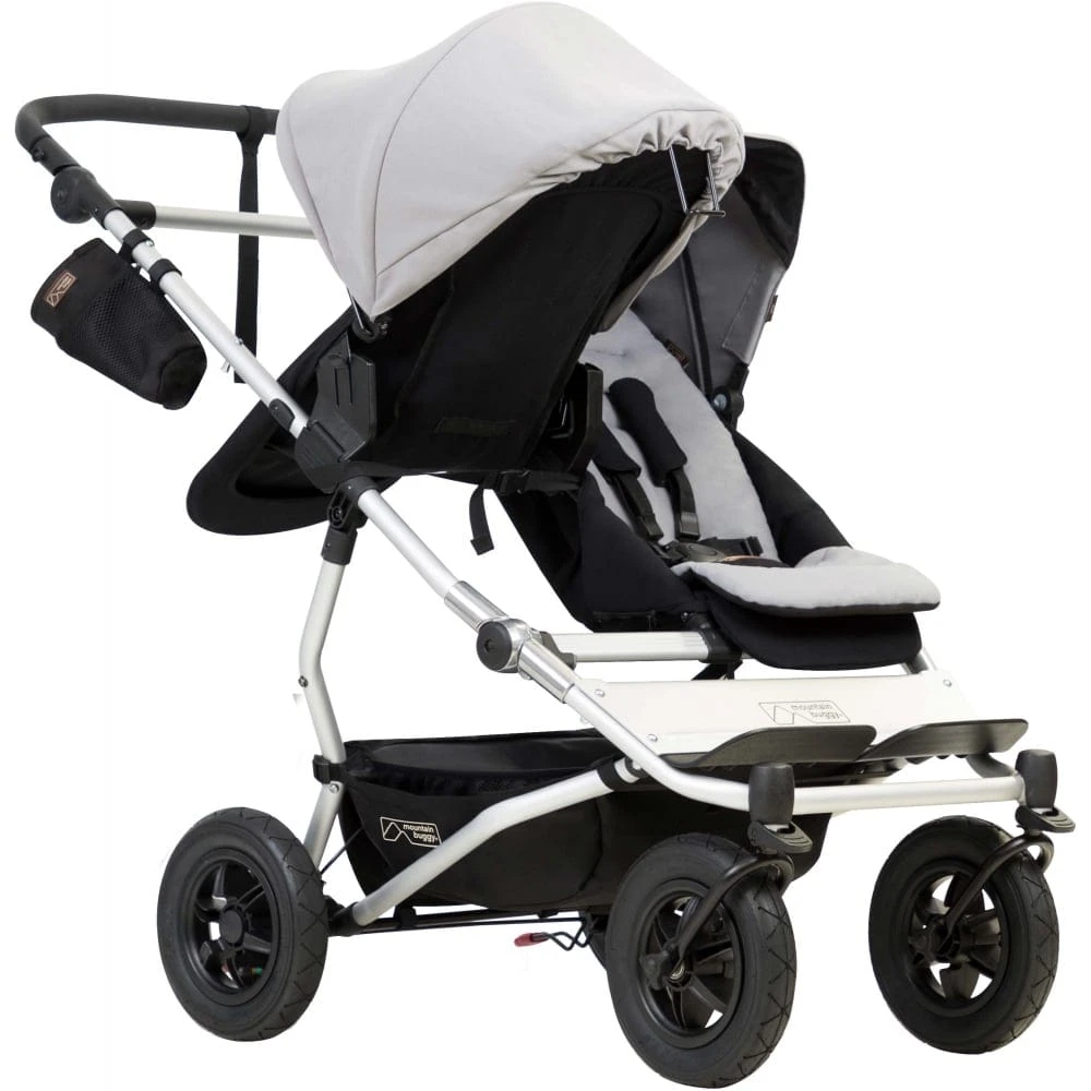 Mountain Buggy Duet With Carrycot Plus - Silver 5 Mountain Buggy Duet With Carrycot Plus - Silver - Image 3