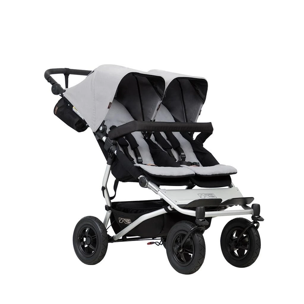 Mountain Buggy Duet With Carrycot Plus - Silver 6 Mountain Buggy Duet With Carrycot Plus - Silver - Image 4