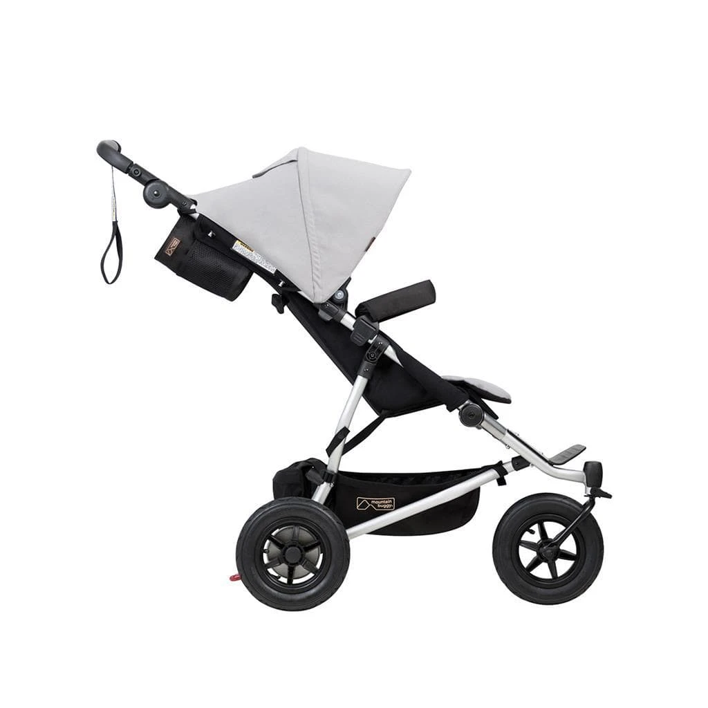 Mountain Buggy Duet With Carrycot Plus - Silver 7 Mountain Buggy Duet With Carrycot Plus - Silver - Image 5