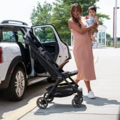Nuna TRVL Compact Stroller - Caviar -Baby Products Store nuna pushchairs nuna trvl compact stroller caviar 29827952967816