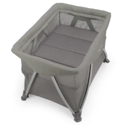 Nuna Sena Aire Travel Cot Inc. Zip On Bassinet - Frost -Baby Products Store nuna travelcots nuna sena aire travel cot inc zip on bassinet frost 8719743748224 30679049404552