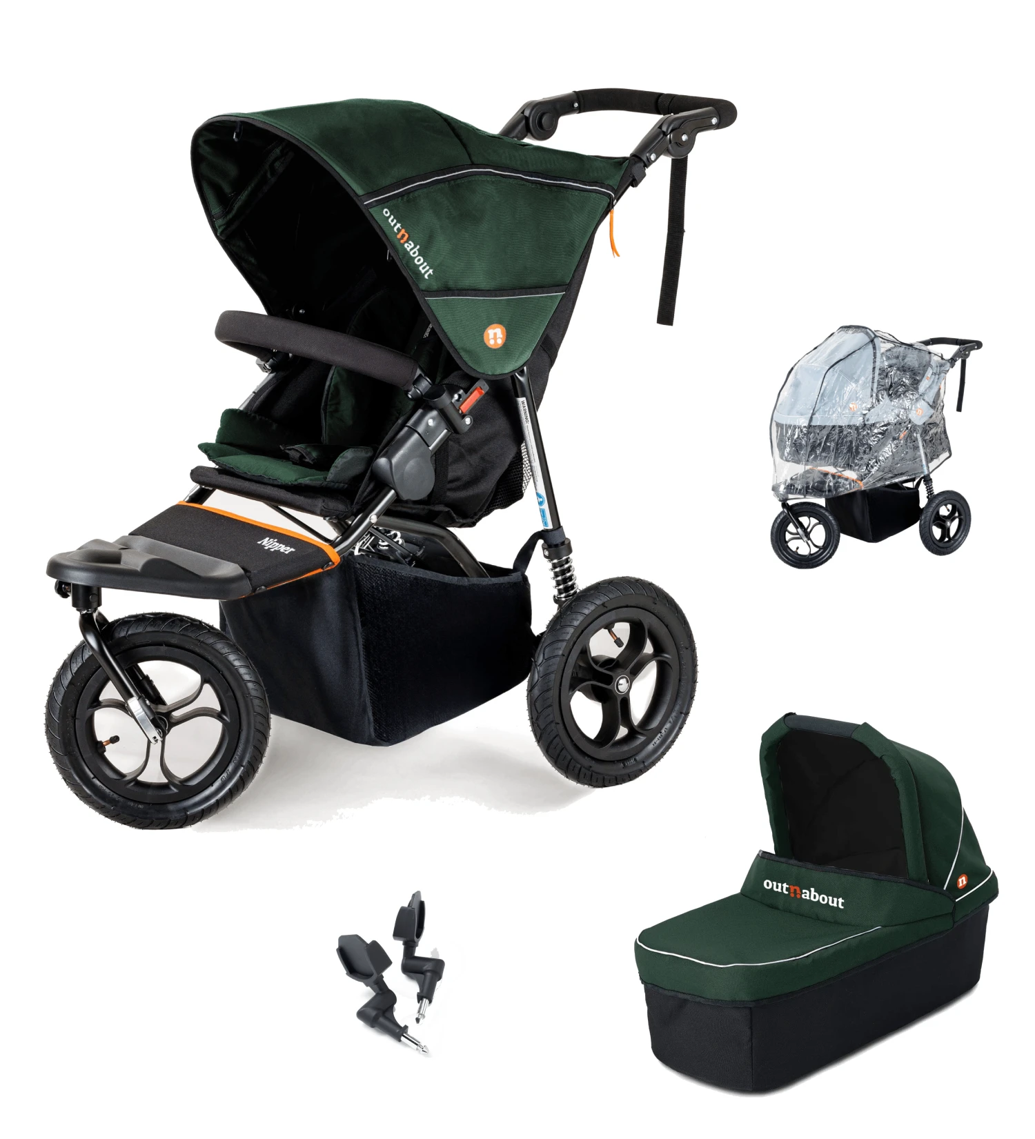 Out N About Nipper V5 Single Pushchair Starter Bundle - Sycamore Green 3 Out N About Nipper V5 Single Pushchair Starter Bundle - Sycamore Green