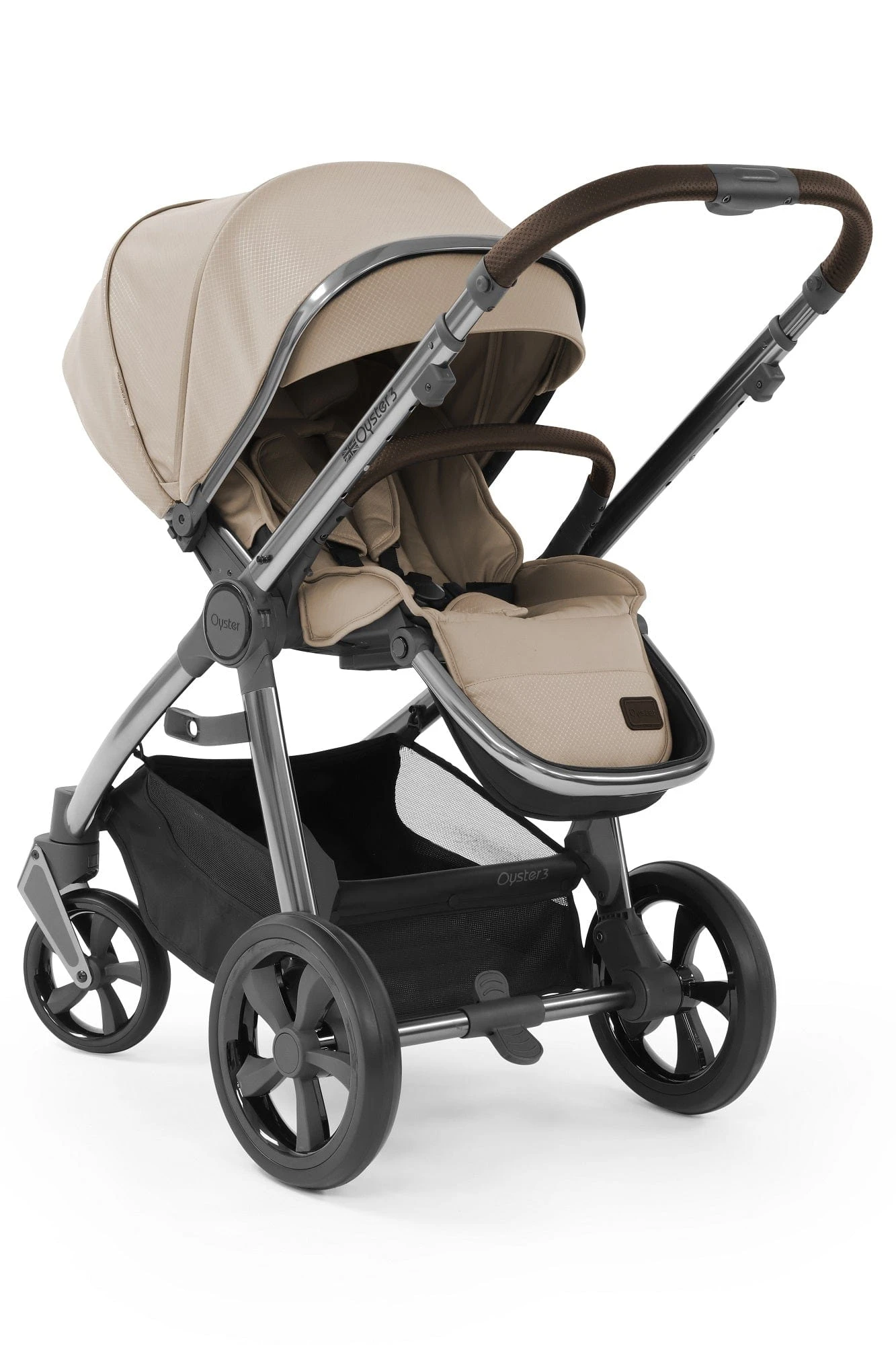 Oyster 3 Pushchair - Gun Metal/Butterscotch 3 Oyster 3 Pushchair - Gun Metal/Butterscotch