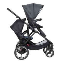 Phil & Teds Voyager Double - Black / Charcoal