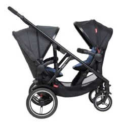 Phil & Teds Voyager Double - Black / Charcoal -Baby Products Store phil teds prams pushchairs phil teds voyager double black charcoal 9420015767025 16208962748552