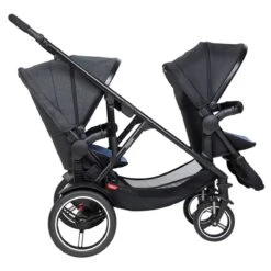 Phil & Teds Voyager Double - Black / Charcoal -Baby Products Store phil teds prams pushchairs phil teds voyager double black charcoal 9420015767025 16208962781320