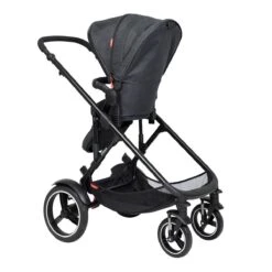 Phil & Teds Voyager Double - Black / Charcoal -Baby Products Store phil teds prams pushchairs phil teds voyager double black charcoal 9420015767025 16208962814088