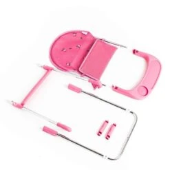 Roma Darcie Dolls Highchair - Pink -Baby Products Store roma dolls prams roma darcie dolls highchair pink 5060675090572 29033447129224