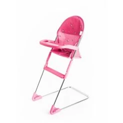 Roma Darcie Dolls Highchair - Pink -Baby Products Store roma dolls prams roma darcie dolls highchair pink 5060675090572 29033461940360