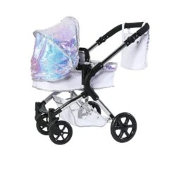 Roma Polly Amy Childs Single Dolls Pram - Mermaid (3+ Years, 78cm) -Baby Products Store roma dolls prams roma polly amy childs single dolls pram mermaid 3 years 78cm 28867232891016