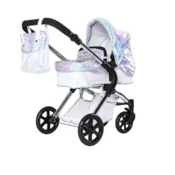 Roma Polly Amy Childs Single Dolls Pram - Mermaid (3+ Years, 78cm) -Baby Products Store roma dolls prams roma polly amy childs single dolls pram mermaid 3 years 78cm 28867282108552