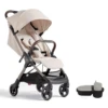 Silver Cross Clic Stroller (2023) With Snack Tray - Almond
