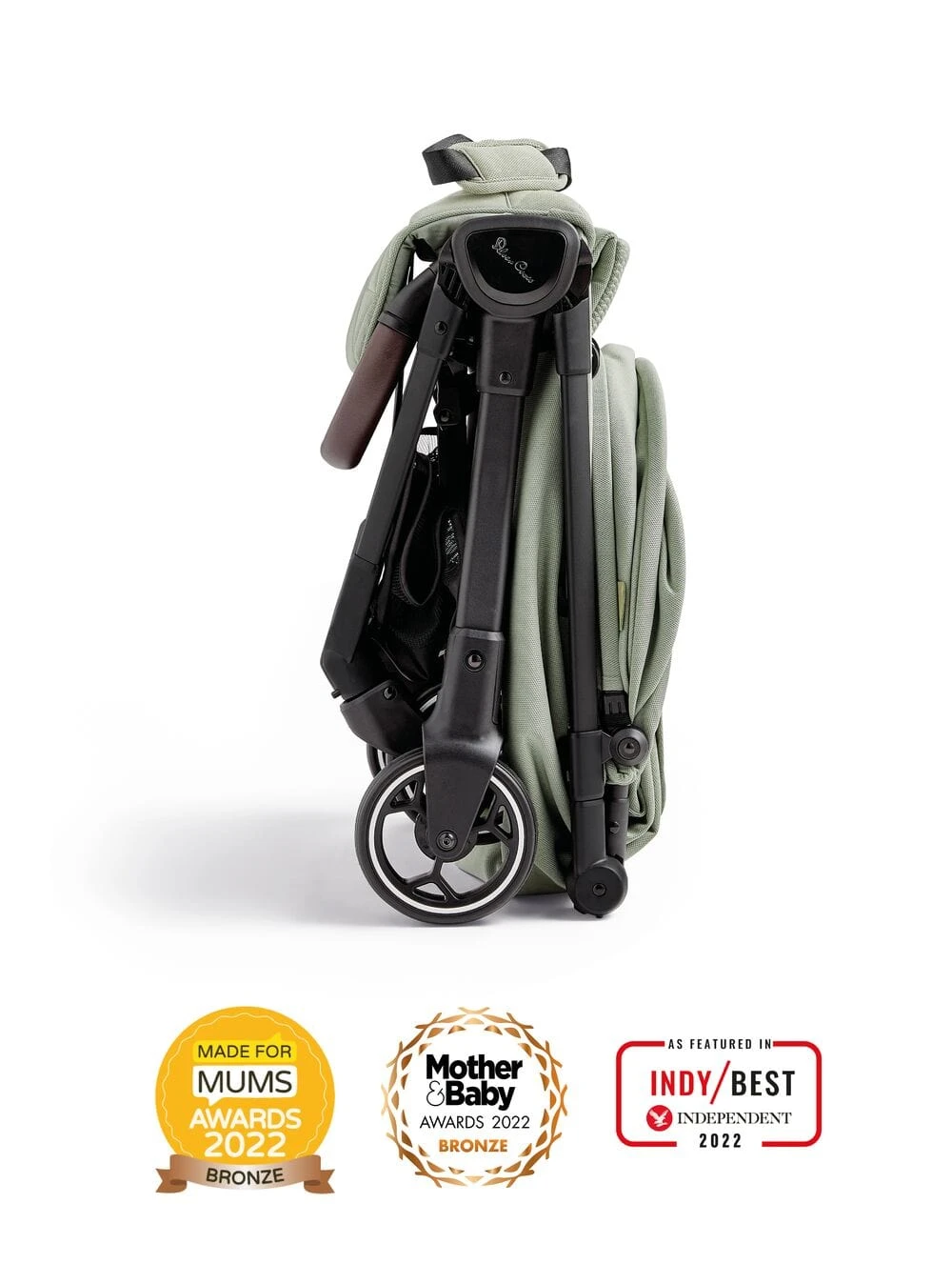 Silver Cross Clic Stroller (2023) And Footmuff - Sage 7 Silver Cross Clic Stroller (2023) And Footmuff - Sage - Image 5