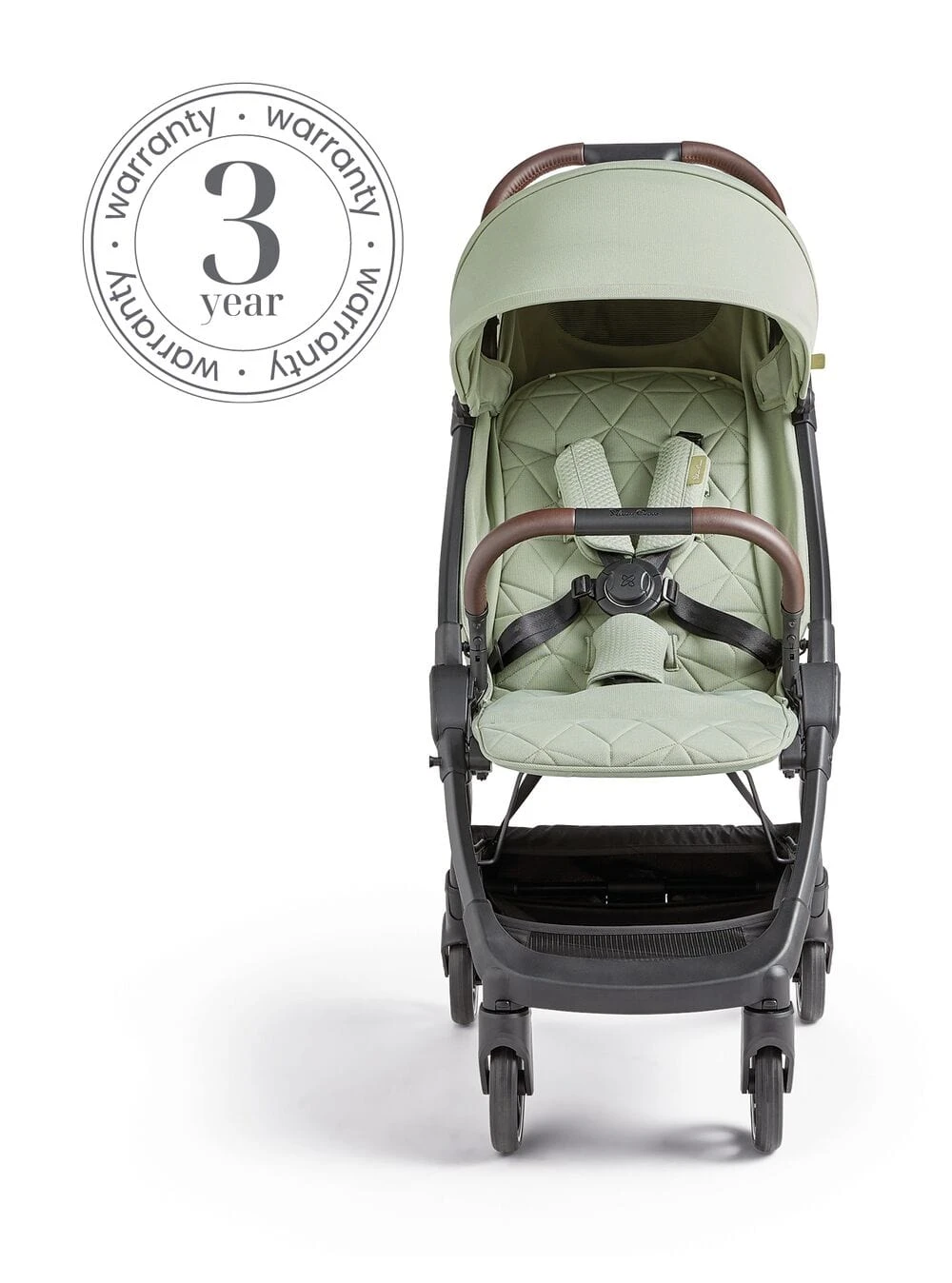 Silver Cross Clic Stroller (2023) And Footmuff - Sage 11 Silver Cross Clic Stroller (2023) And Footmuff - Sage - Image 9