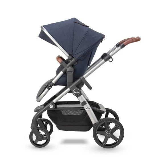 Silver Cross Wave Pushchair And Carrycot - Indigo 8 Silver Cross Wave Pushchair And Carrycot - Indigo - Image 6