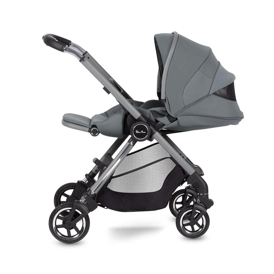Silver Cross Dune Pushchair With Compact Folding Carrycot - Glacier 7 Silver Cross Dune Pushchair With Compact Folding Carrycot - Glacier - Image 5