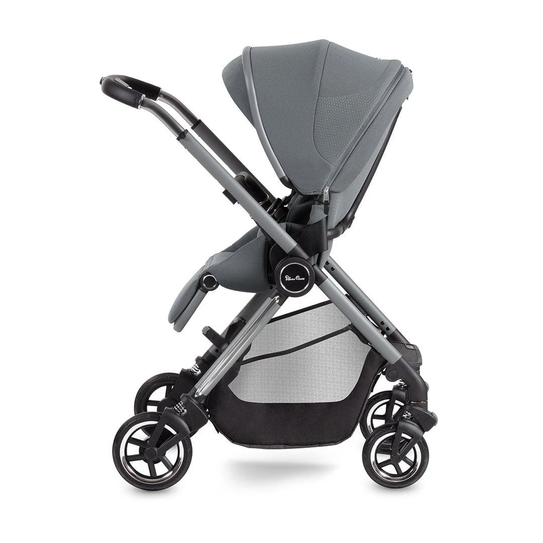 Silver Cross Dune Pushchair With Compact Folding Carrycot - Glacier 9 Silver Cross Dune Pushchair With Compact Folding Carrycot - Glacier - Image 7