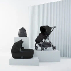 Silver Cross Dune With First Bed Folding Carrycot And Fashion Pack - Space