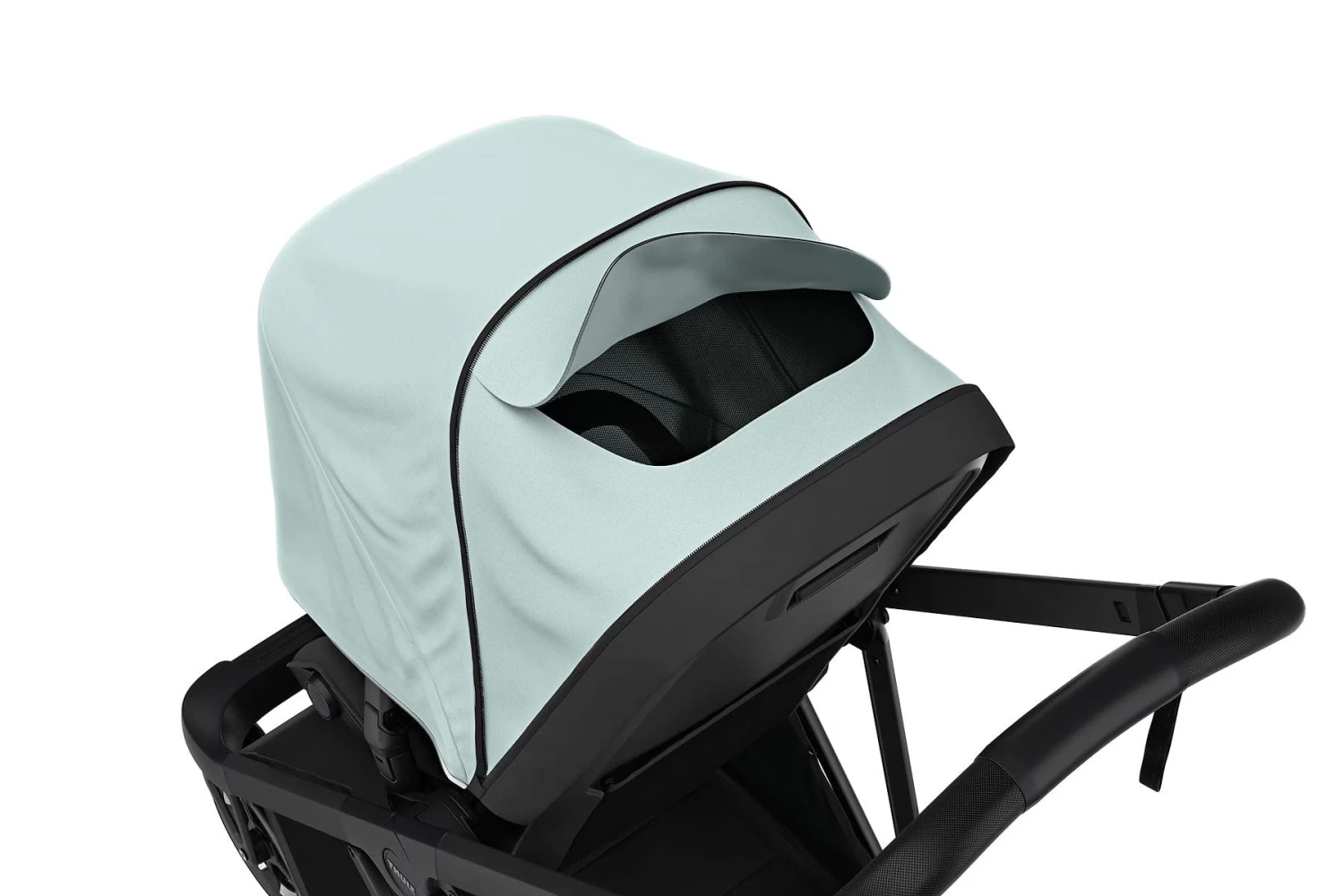 Thule Shine 4-Wheel Stroller - Black / Alaska Blue 5 Thule Shine 4-Wheel Stroller - Black / Alaska Blue - Image 3