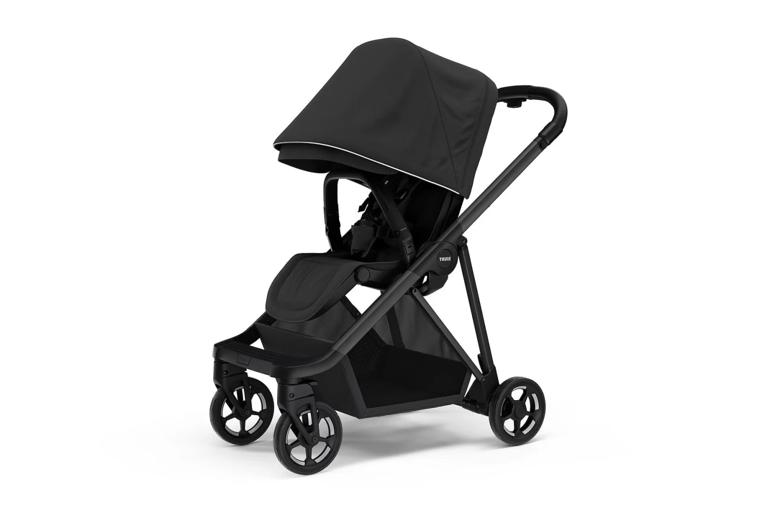 Thule Shine 4-Wheel Stroller - Black / Black 3 Thule Shine 4-Wheel Stroller - Black / Black