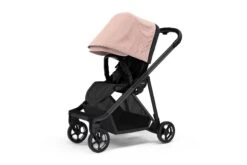 Thule Shine 4-Wheel Stroller - Black / Misty Rose
