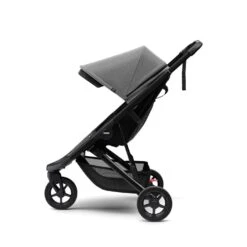 Thule Spring Essential Bundle - Black/Grey Melange -Baby Products Store thule pushchairs thule spring essential bundle black grey melange 32233796599944