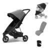 Thule Spring Essential Bundle - Black/Grey Melange 1 Thule Spring Essential Bundle - Black/Grey Melange -Baby Products Store thule pushchairs thule spring essential bundle black grey melange 32233799057544