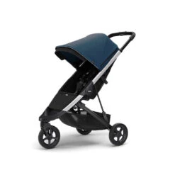 Thule Spring Stroller - Aluminum / Majolica Blue