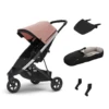 Thule Spring Stroller Bundle - Aluminium / Misty Rose Melange