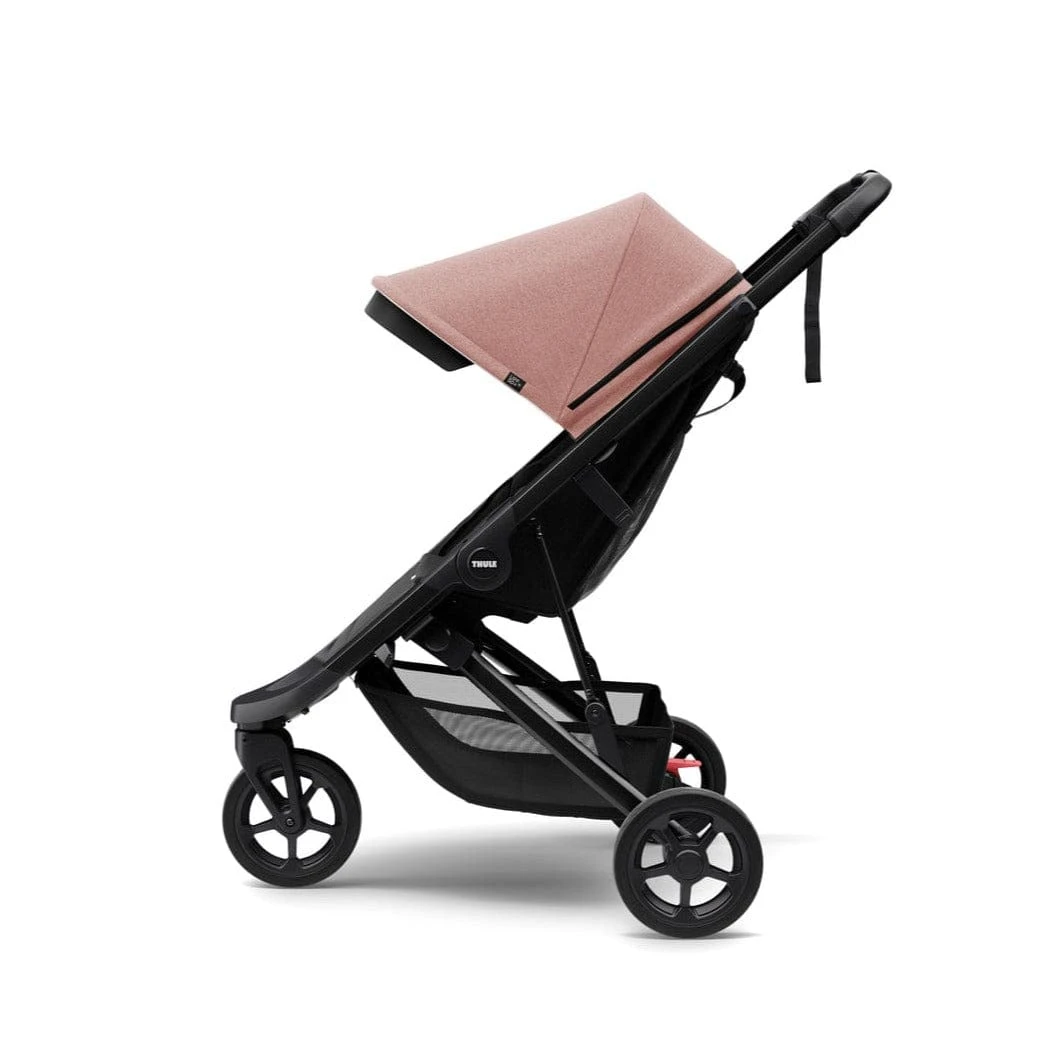 Thule Spring Stroller Bundle - Black / Misty Rose Melange 5 Thule Spring Stroller Bundle - Black / Misty Rose Melange - Image 3
