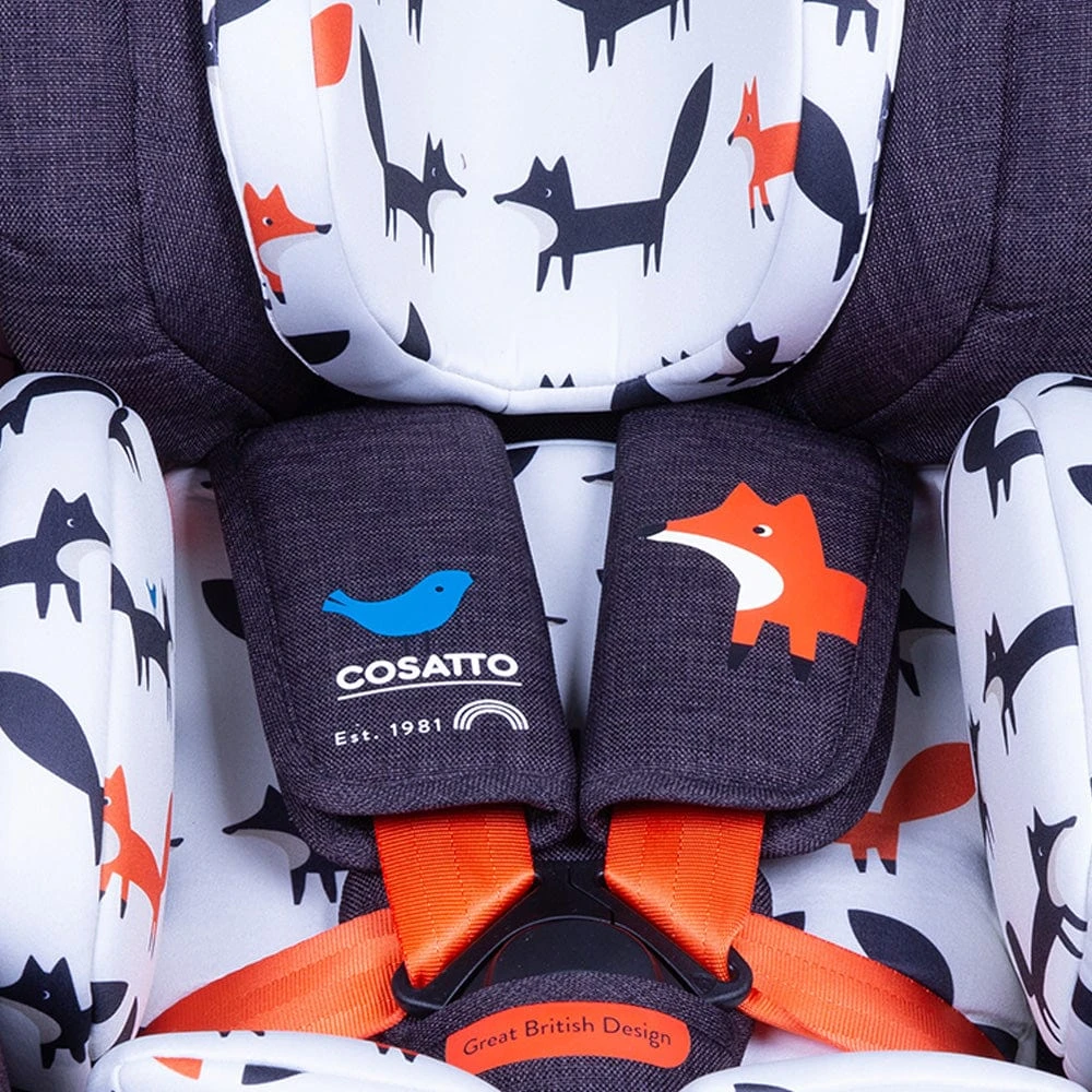 Cosatto All In All I-Rotate Group 0+/1/2/3 Car Seat - Mister Fox 9 Cosatto All In All I-Rotate Group 0+/1/2/3 Car Seat - Mister Fox - Image 7