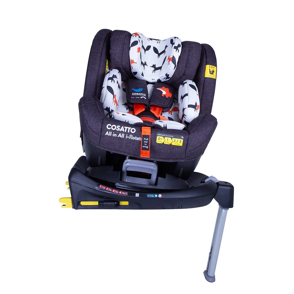 Cosatto All In All I-Rotate Group 0+/1/2/3 Car Seat - Mister Fox 3 Cosatto All In All I-Rotate Group 0+/1/2/3 Car Seat - Mister Fox
