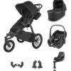 UPPAbaby Ridge All-Terrain With Pebble 360 Car Seat And Base - Jake