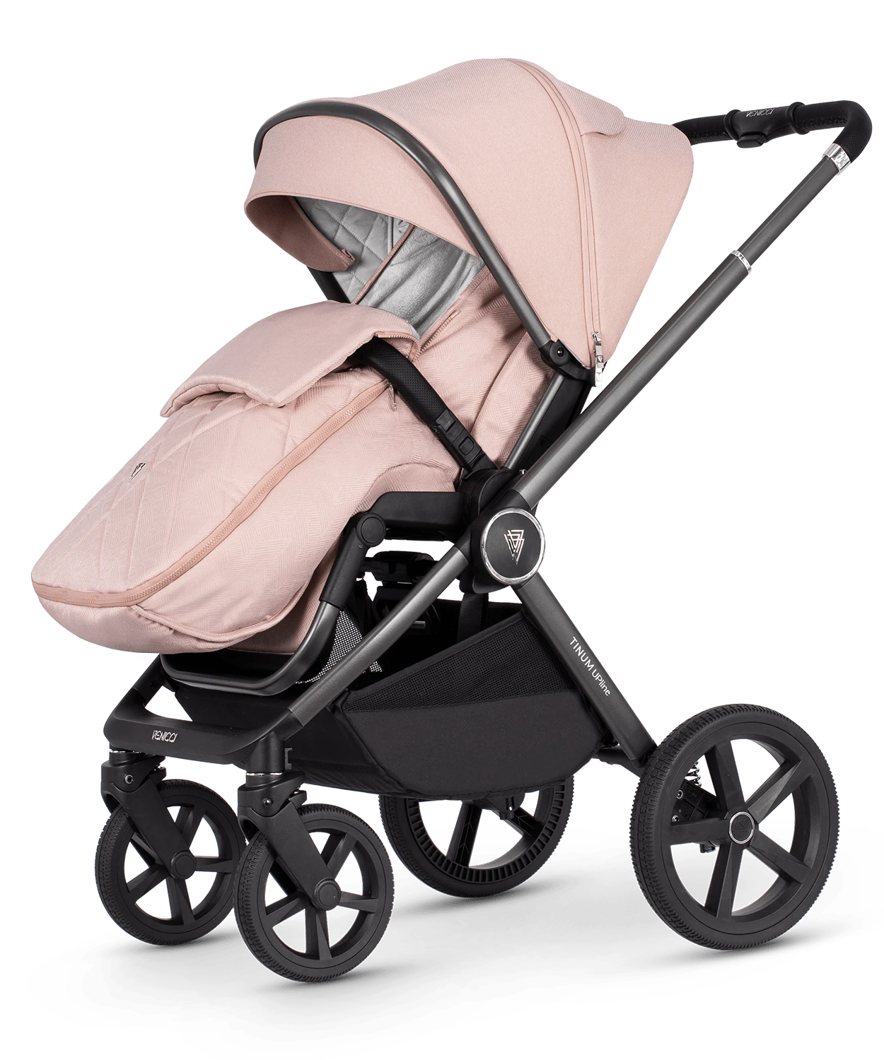 Venicci 3 In 1 Tinum UPLINE Pebble 360 PRO Travel System - Misty Rose 14 Venicci 3 In 1 Tinum UPLINE Pebble 360 PRO Travel System - Misty Rose - Image 12
