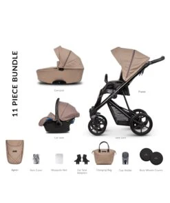 Venicci Asti 3in1 Travel System - Latte