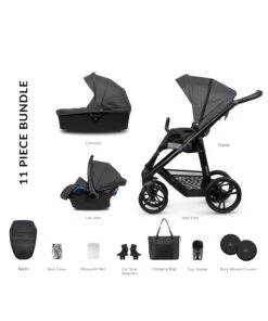 Venicci Genesis 3in1 Travel System - Steel Grey