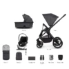 Venicci Tinum Edge Cloud T Travel System - Charcoal