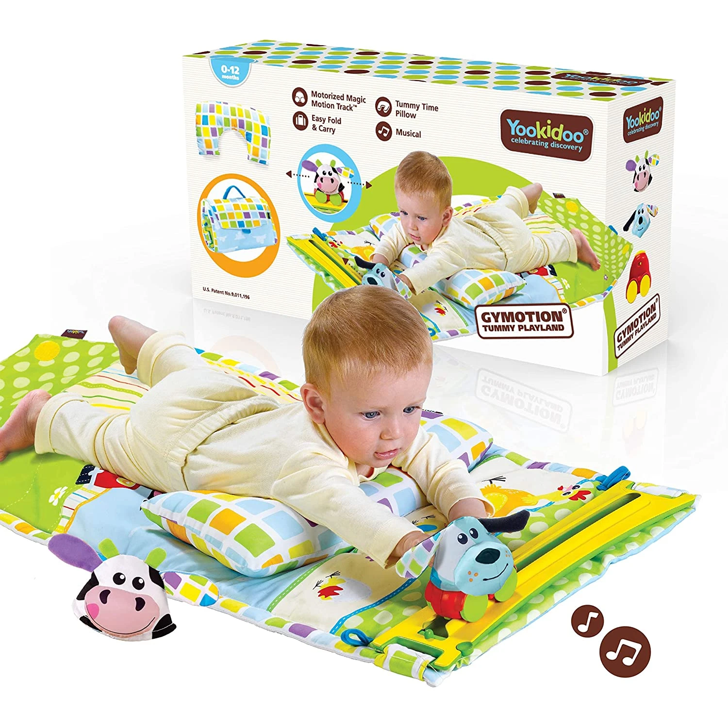 Yookidoo Gymotion Tummy Time Playland (0-12 Months) 4 Yookidoo Gymotion Tummy Time Playland (0-12 Months) - Image 2